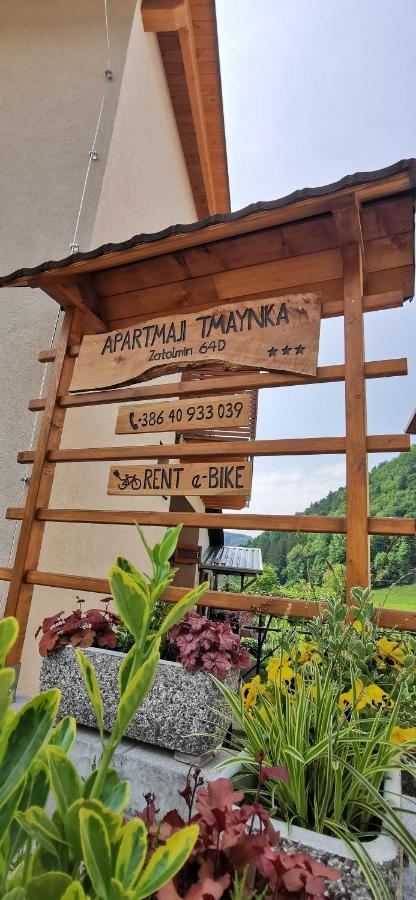 Apartmaji Tmaynka Tolmin Dış mekan fotoğraf